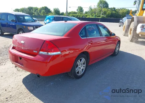 2013 Chevrolet Impala Lt из США, поврежденный, VIN 2G1WG5E39D1148253